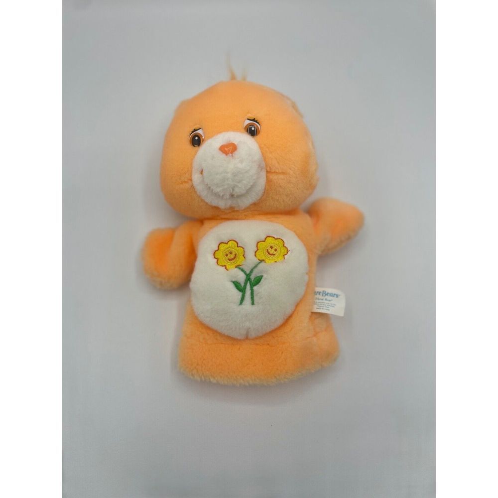 Care Bears - Friend‎ Bear Plush Hand Puppet  Vintage 9"